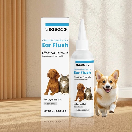Pet ear flush dog - ear, cat