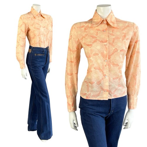 Vtg 60s 70s orange - 60s,