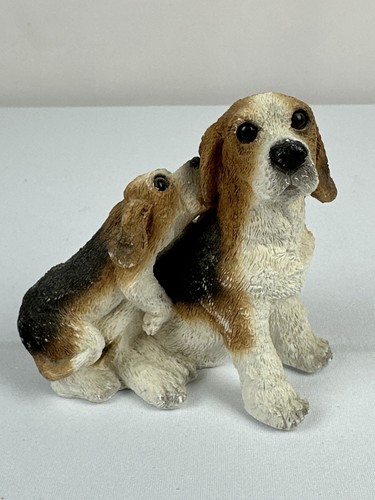 Stone critters figurine beagle - stone,
