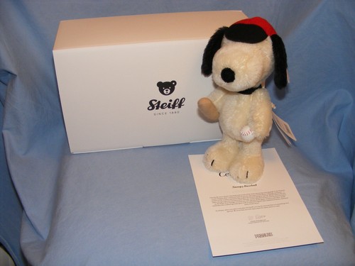 Steiff snoopy baseball - steiff,
